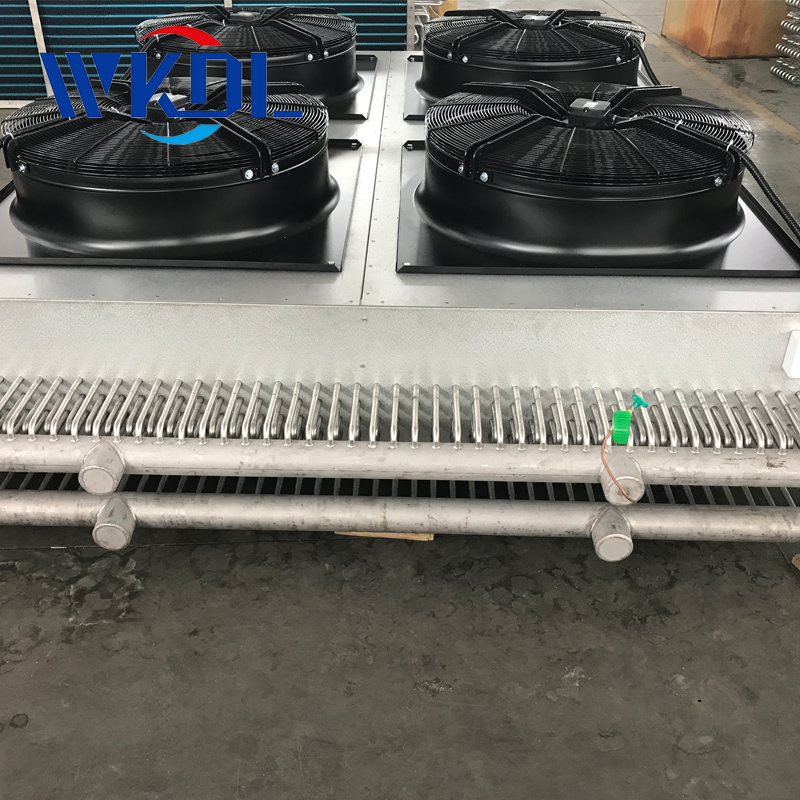 Carbon dioxide gas cooler used for stainless steel V-shaped dry cooler in data centers