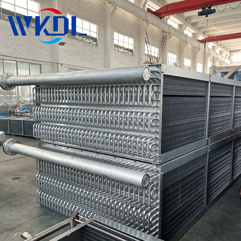 Quick freezing evaporator stainless steel tube aluminum fin coil heat exchanger coil