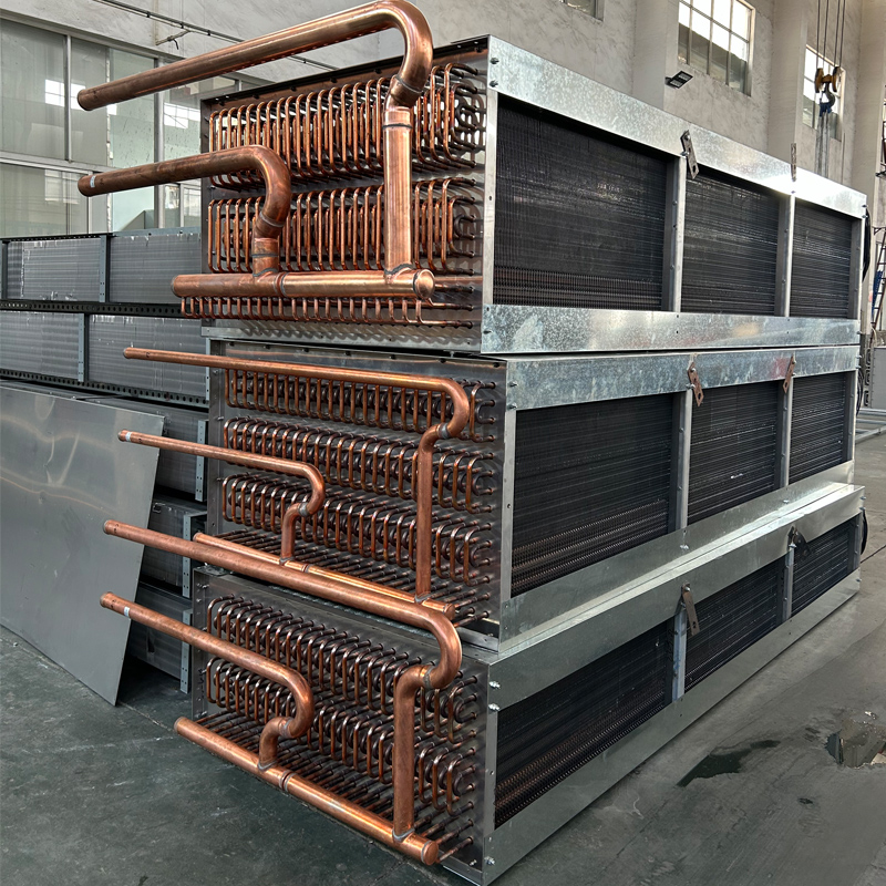 Non standard customized spiral freezer stainless steel tube quick freezing evaporator