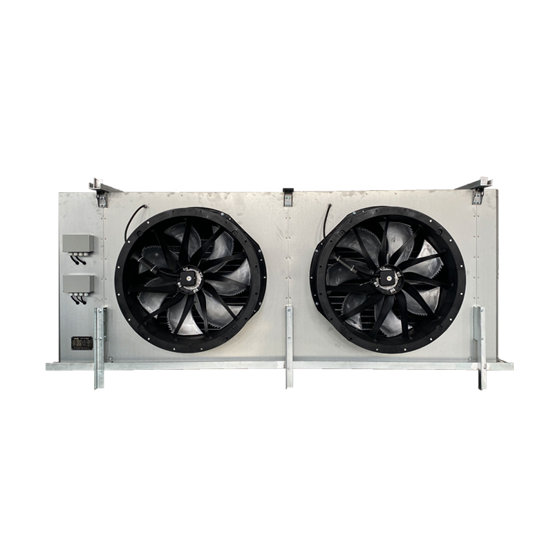 Non standard customization of stainless steel air coolers for frost flushing in large supermarket cold storage