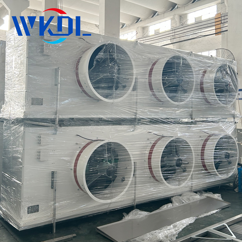 Stainless steel casing ammonia cooling evaporator coil for beef refrigeration