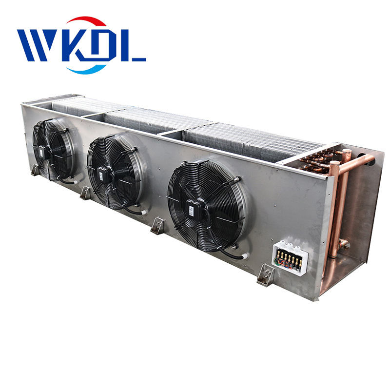 Non standard customization of stainless steel air coolers for frost flushing in large supermarket cold storage