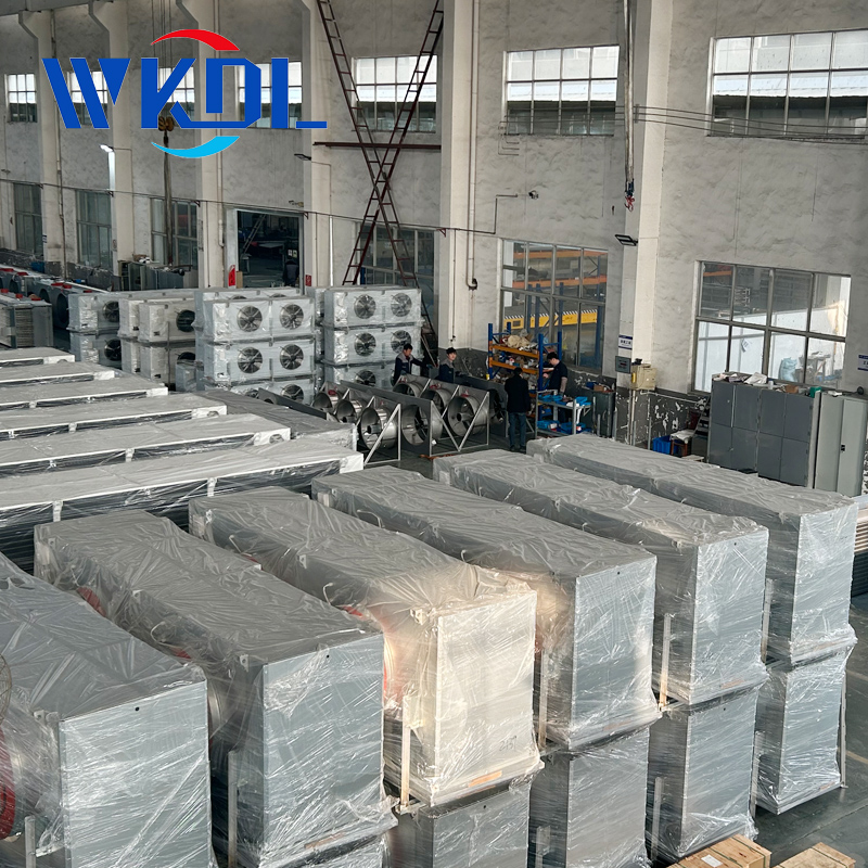 Stainless steel casing ammonia cooling evaporator coil for beef refrigeration