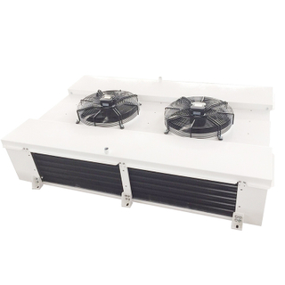 Used for beverage factory cold storage double outlet ceiling air cooler