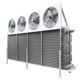 Stainless steel side blowing quick freezing air cooler for corn freezer water frost