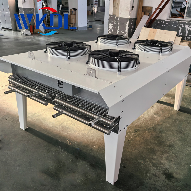 V-shaped stainless steel dry cooler for power station data center