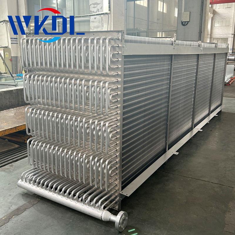 Quick freezing evaporator stainless steel tube aluminum fin coil heat exchanger coil