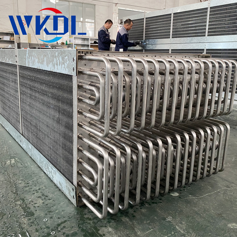 Stainless steel tube aluminum fin coil heat exchanger coil for HVAC