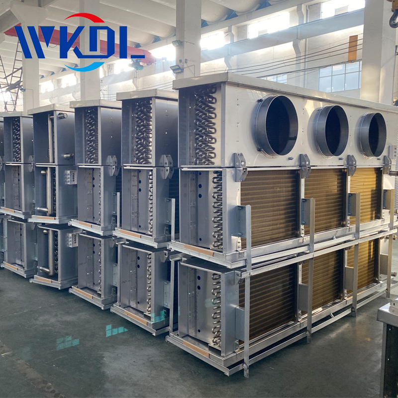 Low temperature cold storage quick freezing water frost flushing aluminum tube stainless steel air cooler