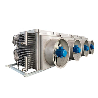 Quick freezing cold storage water flushing frost air duct stainless steel air cooler