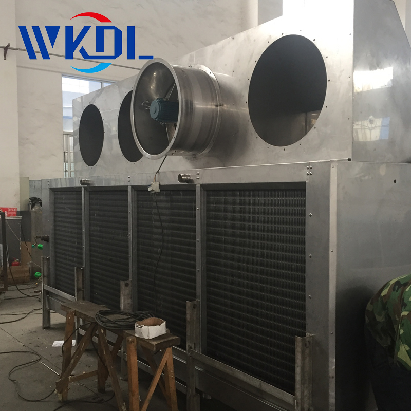 Stainless steel side blowing quick freezing air cooler for corn freezer